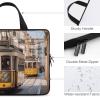 Laptop Case Sleeve 17inch Shockproof Laptop Case Lisbon Tram Laptop Sleeve Carrying Case view 4
