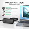100W USB C Laptop Charger for Dell Laptop Charger Compatible With Dell XPS 15 9575 9520 9510 9500 XPS 17 9720 9710 9700 Precision 5680,Latitude 9440, Inspiron 16 7000 7440 AC Adapter Type C Power Cord view 3