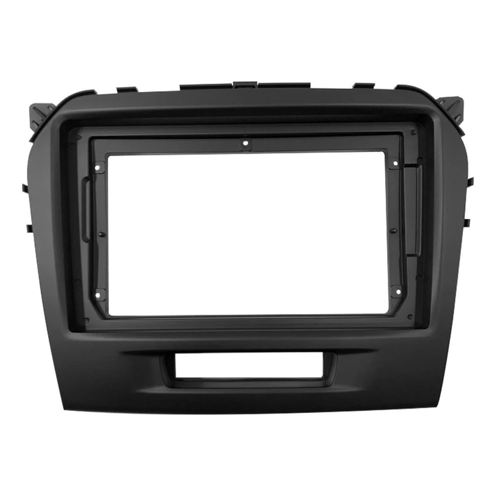 9 Inch Car Radio Installation DVD GPS Mp5 Plastic Fascia Panel Frame Compatible with SUZUKI Vitara 2015 Dash Mount Kit