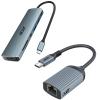 Acer 7 in 1 USB C Hub Bundle with USB C to Ethernet Adapter 1 Gbps view 1