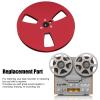 Aluminum Alloy 7 Inch Empty Tape Reel,Sturdy and Sound Recording Reel for 1/4 inch Tapes, Stable and with 3 Holes, Minimizing Vibrations for Reel to Reel Tape Player view 4