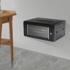 Wall Mount Server Cabinet,Server Rack Enclosure,4U Server Organizer,Network Cabinet,Server Cabinet with Glass Locking Door,Standard Glass Door,for Offices,Schools,Factories,Public Places,Rectangle view 3