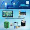 FLOATD Underwater Fishing Camera, Fish Finder 1000TVL Camera, 7 Inch Screen, 30Pcs IR and White LED Lights, IP68 Waterproof, for Ice Fishing, Lake, Sea, Boat(50M Cable) view 4