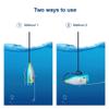 FLOATD Underwater Fishing Camera, 1000TVL Fishing Camera, 9.0 Inch Screen, 30Pcs IR and White LED Lights, IP68 Waterproof, for Ice Lake Boat Kayak Sea(30M Cable) view 4