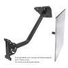 Gen 3 Roof Mount, Pivot Roof Pole J Mounting with V3 Pipe Flat Adapter, Wall Mount Bracket for Standard Dish Internet Kit Satellite view 2