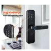 QDVOPHZA Waterproof Tuya Biometric Fingerprint Security Intelligent Smart WiFi APP Password Electronic Door Lock(3585 Sliding) view 3