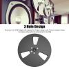 Aluminum Alloy 7 Inch Empty Tape Reel,Sturdy and Sound Recording Reel for 1/4 inch Tapes, Stable and with 3 Holes, Minimizing Vibrations for Reel to Reel Tape Player view 2