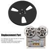 Aluminum Alloy 7 Inch Empty Tape Reel,Sturdy and Sound Recording Reel for 1/4 inch Tapes, Stable and with 3 Holes, Minimizing Vibrations for Reel to Reel Tape Player view 3