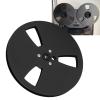 Aluminum Alloy 7 Inch Empty Tape Reel,Sturdy and Sound Recording Reel for 1/4 inch Tapes, Stable and with 3 Holes, Minimizing Vibrations for Reel to Reel Tape Player view 4
