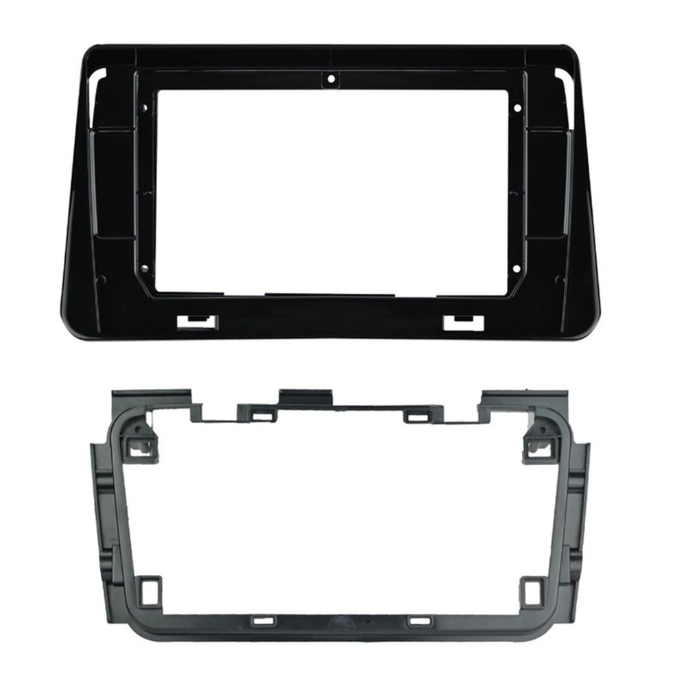 9INCH 10.1INCH Car Radio Frame Kit Compatible with NISSAN MICRA 2017/ KICKS/2020+ SUNNY/ALMERA Auto Stereo Dash Fascia Trim Bezel Faceplate(10.1INCH frame)