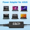 180W 20V 9A Laptop Charger Fit for ASUS ROG Zephyrus G14 GA401, G15 GA502; ASUS TUF Gaming F15 FX505D, A15 FA506IU, A17 FX705D AC Adapter Power Supply Cord6.0 x 3.7mm view 4