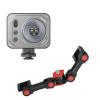 SMALLRIG Vibe P108 Pro RGB Video Light 4661 and Dual Cold Shoe Mount 3483B view 1