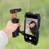 ANGGREK Camera Cage Handle Grip, Cold Shoe Mount Camera Cage Side Handle 1/4 Inch Screw Hole for Photography view 4