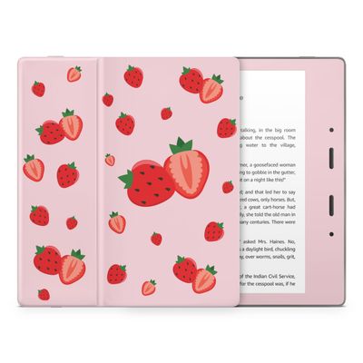 Tacky Design Strawberry Skin for Kindle Oasis Skin Decal Wrap Classic Color Vinyl, Premium 3M Decal Sticker for Full Surface Coverage (Kindle Oasis (10th Gen, 2019))
