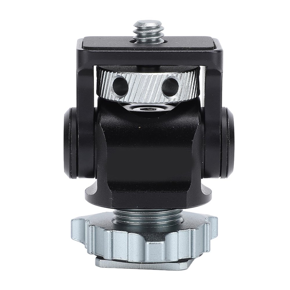 Adjustable PTZ Display Cold Shoe Adapter 360 Degree Swivel Tilt Adjustable Mount Bracket for F5 F570 F7 FW703 DSLR Camera PTZ Stabilizer