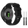 Sport Bands Compatible with Garmin Forerunner 935/Forerunner 945 Watch Band, Soft Silicone Strap for Garmin Fenix 5/ Fenix 5plus/ Fenix 6/ Fenix 6 Pro/Approach S60 Watch Band (Black) view 1