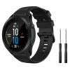 Sport Bands Compatible with Garmin Forerunner 935/Forerunner 945 Watch Band, Soft Silicone Strap for Garmin Fenix 5/ Fenix 5plus/ Fenix 6/ Fenix 6 Pro/Approach S60 Watch Band (Black) view 2