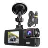 Duall Lens Dash Cam - 1080P Front and Rear Car Camera, High-Definition Dashboard Video Recorder Camera | GPS Car Security Camera with 4 Infrared Night Vision Light, Wi-Fi Enabled Dash Cam for Record view 1