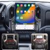 ZWNAV 15.6 inch Android Car Stereo for Chevrolet Silverado GMC Sierra 2019-2023, Qualcomm Snapdragon Car GPS Navigation, Wireless Carplay BT 5.0 WiFi Touchscreen with Wireless CarPlay view 1