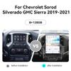 ZWNAV 15.6 inch Android Car Stereo for Chevrolet Silverado GMC Sierra 2019-2023, Qualcomm Snapdragon Car GPS Navigation, Wireless Carplay BT 5.0 WiFi Touchscreen with Wireless CarPlay view 3