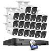 ANNKE 3K Security Camera System, 32 Channel 3K Lite AI DVR and 20pcs 5MP Outdoor IP67 Weatherproof CCTV Cameras with Smart Color Night Vision, Built-in Mic, AI Human/Vehicle Detection, 4TB Hard Drive view 1