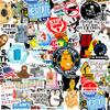 150Pcs Funny Stickers for (Dirty) Meme Water Bottles Pack Waterproof Cool Stickers for Laptop, Hard Hats, Sarcastic, Scrapbooking Decals view 1