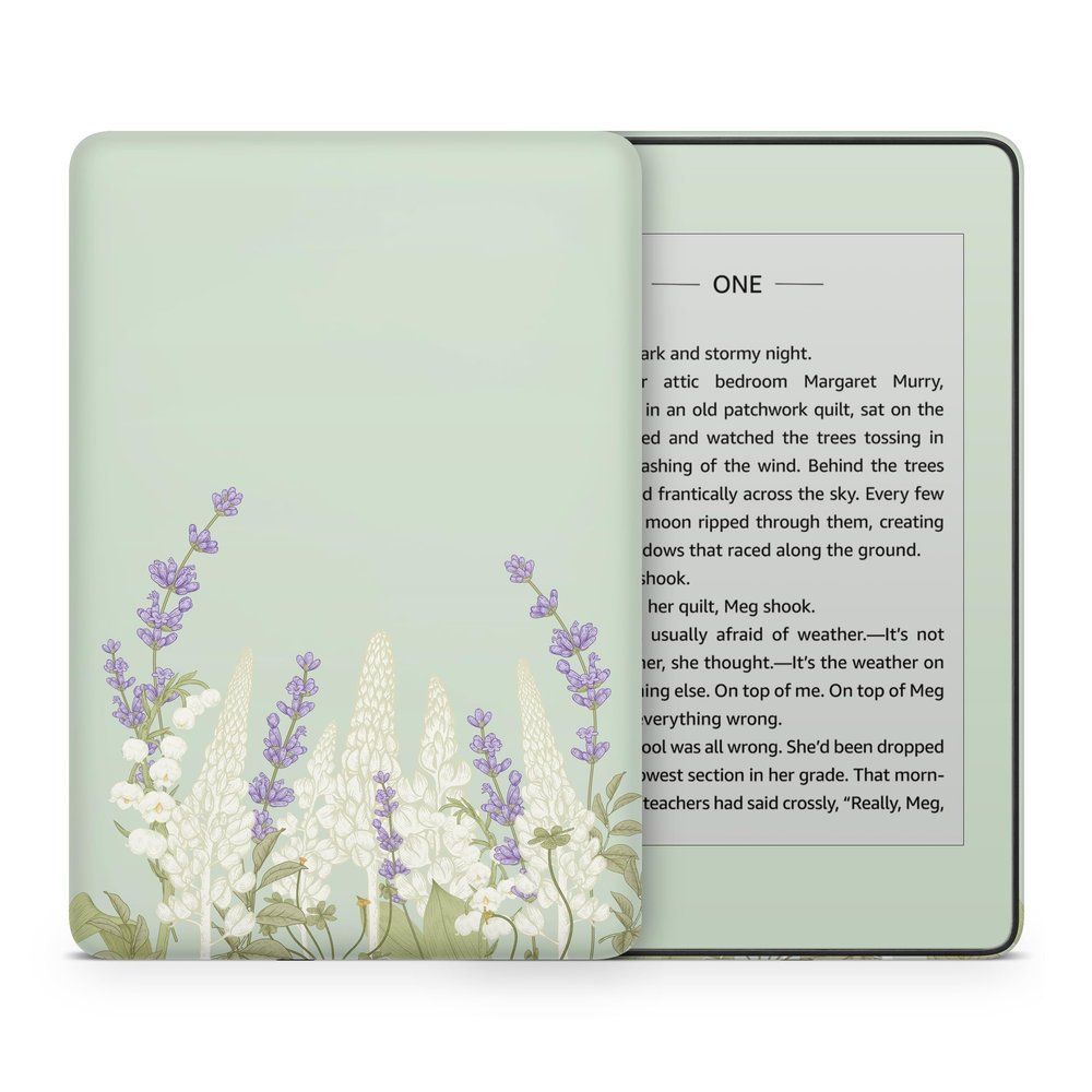 Tacky Design Cherry Blossom Skin for Kindle Skin Decal Wrap Floral Vinyl, Premium 3M Decal Sticker for Full Surface Coverage
