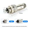 GX12, 6-Pin, Panel-Mount, Circular Connector, Male & Female, 7A 125V view 3