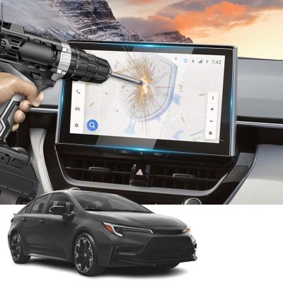 2025 Corolla FX Screen Protector for 2025 Corolla FX Accessories, 2025 Corolla FX Screensaver Compatible with 2025 Toyota Corolla FX SE, FX Special Edition and XSE 10.5-in Screen Cover Tempered Glass