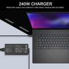 JUYOON 240W Charger Compatible with Asus TUF Gaming A18 A16 2025 fa808u fa808um fa808up fa808uh fa608w Rog Zephyrus G16 gu605c gu605cx gu605cw gu605cr gu605cp Gaming Laptop view 3