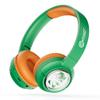 Contixo Kids Bluetooth Headphones, Green Wireless & Wired Over-Ear 85dB Volume Limiting, LED Lights, Foldable, Adjustable Headband, Mic Lightweight Noise-Limiting Design for Boys & Girls view 1