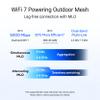 ASUS ZenWiFi BD5 Outdoor Dual-Band WiFi 7 Mesh, 5000 Mbps, Coverage up to 15,000 sq. ft. Outdoors(1pk), Dual 2.5G Ports, IP65, PoE+AC Powered, Wall and Pole Mount, VPNs view 3
