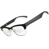 PLEIVO Smart Glasses,Bluetooth Glasses for Men Women with Bluetooth Speaker, Open Ear Music&Calls Glasses with Touch/Voice Control for Indoor&Outdoor,Spport All Smart Devices Voice Assistant (Silver) view 1