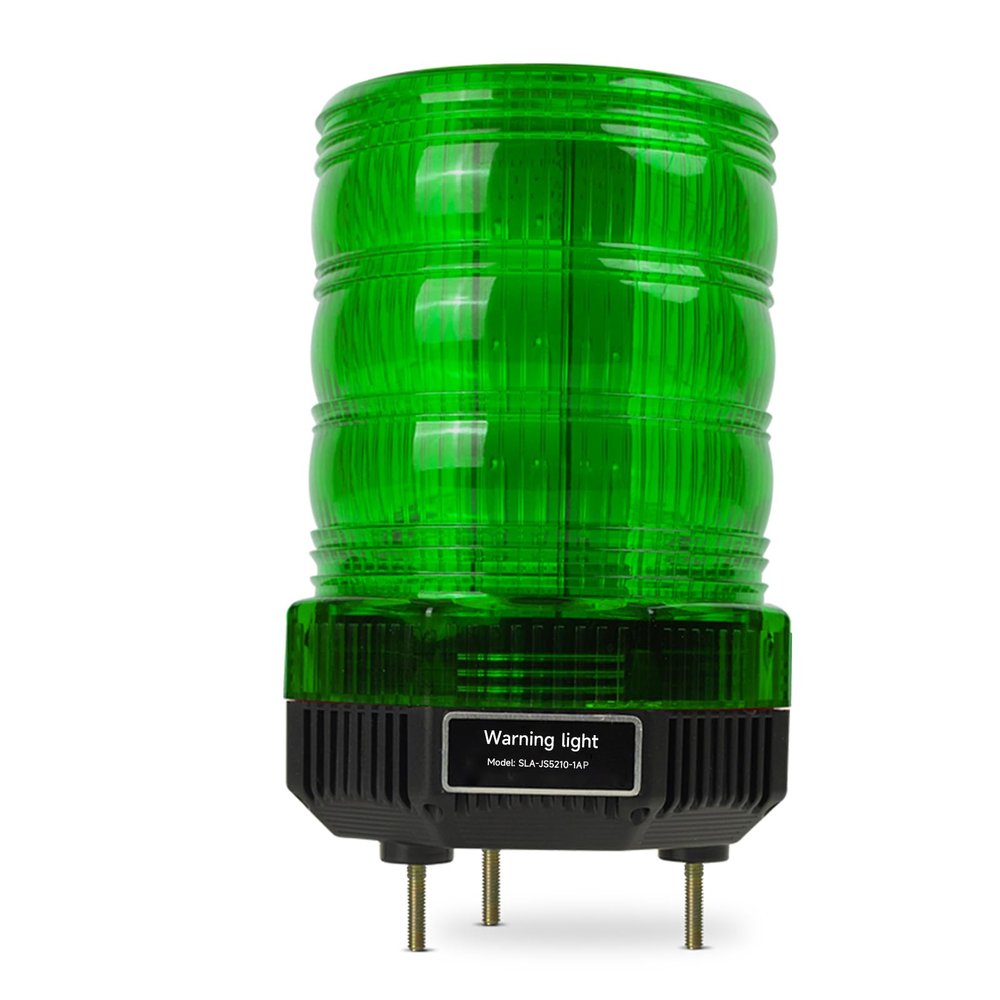 Y DIANS IP66 Waterproof Shockproof Strobe Siren Light Shockproof Industrial Warning Beacon Light with 120dB Buzzer for Port Ship Heavy Equipment and Vehicle DC12V