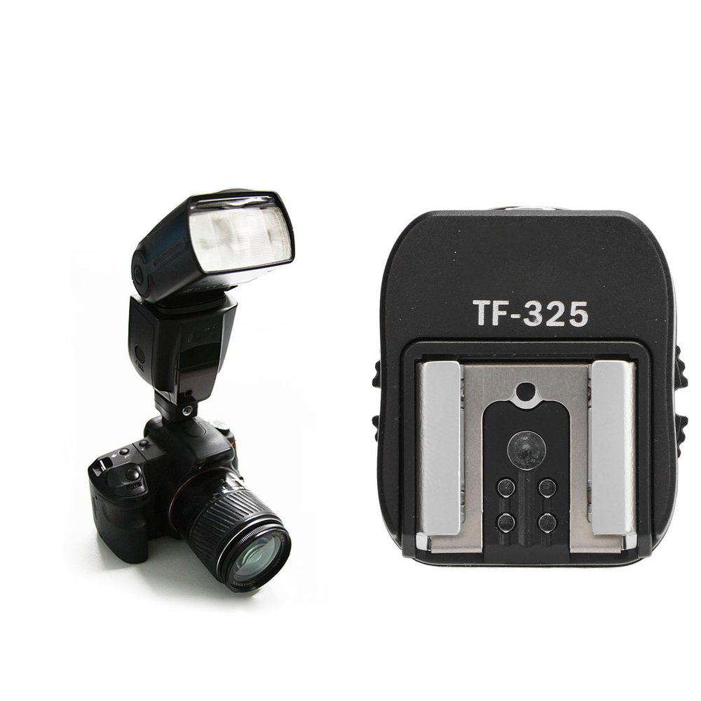 Flash Hot Shoe Adapter A900 A850 A750 A700 A550 A500 A350 A330 A300 as FS 1100 Cameras, with PC Cable Port