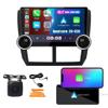 Display Knobs CarPlay/Android Auto Autoradio Android FM Radio Car Navigation Stereo Pad Player GPS 10.1" QLED Touch Screen BT WiFi 2 Din Headunit Tablet for SubaruForester 2007-2013 Quad Core 2G+32G view 1