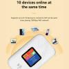 Mobile Hotspot, 4G LTE Unlocked Hotspot Device, Portable Pocket Router with SIM Card Slot, 300Mbps 10 User, Travel Routers for Europe Africa Asia Middle East view 3