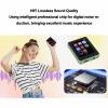 128GB MP3 Player with Bluetooth, 2.4 Inch Full Touchscreen MP3 Music Player, with Speaker, Voice Recorder, E Book, Up to 512GB, with Earphones (Green) view 4