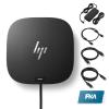 HP Docking Station for Laptop Dual Monitor and Charging Bundle - HP USB-C G5 Dock with 120W AC Adapter, HDMI & DP Cable & USB-C Cable view 1