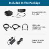 HP Docking Station for Laptop Dual Monitor and Charging Bundle - HP USB-C G5 Dock with 120W AC Adapter, HDMI & DP Cable & USB-C Cable view 4