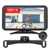 AUTO-VOX Wireless Backup Camera for Car Easy Install: No Delay 5" HD 1080P Rear View Camera with Clear Night Vision 2 Channels, IP69K Waterproof Back Up Camera System for Truck, Pickup, SUV, Van - W12 view 1
