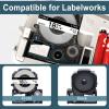 GREENCYCLE 50PK Compatible for LW LK-5WBN LC 5WBN9 SS18KW 18mm 3/4" Black on White Label Tape for LabelWorks LW-700 LW-900P LW-1000P LW-PX300 LW-PX350 view 4