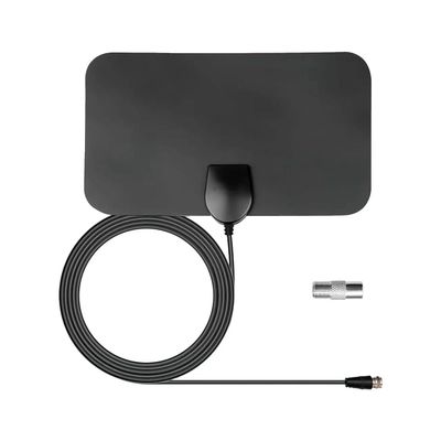 ZBJBinCH Indoor TV Aerial Antenna, TV Antenna, Booster with Strong Signal, 4K HD Digital Antenna with 200 Miles Long Range Reception for Freeview Local Channels, Support All Television