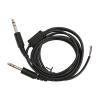 Aviation Headset Replacement Cable for David Clark AVCOMM Dual GA Plug Aviation Headphone DIY Cable 6.6ft, Aviation Headset Cable GA Dual Plug for David Clark AVCOMM view 1