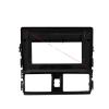 Carbon Fiber Car Center Console Air Vent Condition 9/10 Inch 2Din Car Radio Install Dash Fascia/Fit For TOYOTA Vios/Yaris 2013+ Auto Stereo Panel Mounting Bezel Faceplate Frame Kit Car Stereo Dash Ra view 1