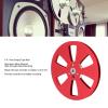 1/4 7 Inch Empty Tape Reel, 7inch Open Reel Sound Tape Empty Reel Universal 6 Holes Empty Take Up Reel to Reel Small Hub for Studer (Red) view 2