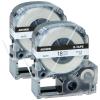GREENCYCLE 2PK Compatible for LW LK-5WBN LC 5WBN9 SS18KW 18mm 3/4" Black on White Label Tape for LabelWorks LW-500 LW-600P LW-700 LW-900P view 1