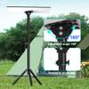 Starlink Gen 3 Tripod Mount, Adjustable Height and Tilt for Better Signal, Satellite Internet Kit Pole Mounting Kit with Starlink Pipe Adapter, Compatible with Starlink Standard & Enterprise Dish view 3