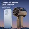 Ymiko 1400g X64 Air Jet Dryer Blower HighSpeed Brushless Motor 4000mAh Portable Handheld Fan for Vehicle Cleaning Snow Removal Fast Charging 240km/h Wind Speed view 3