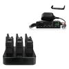Retevis RT22 Rechargeable Walkie Talkies Long Range (6 Pack),Bundle with Retevis MB2 AM/FM CB Radio(1 Pack), Portable 2 Way Radio,VOX Handsfree, for Truck Forklift Construction view 1